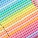 24pcs Macaron Colors Pencils Set,  Oil Based Pastel Neon Colored Pencils